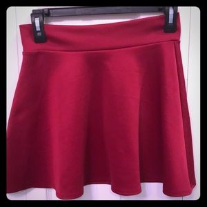 CHERYL KIDS creations maroon skater skirt